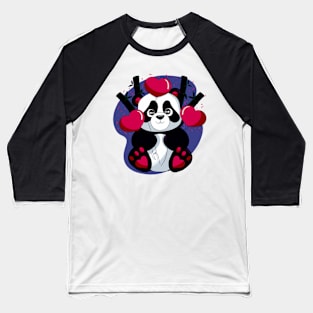 Panda Baseball T-Shirt